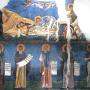 Оплакувањето Христово, северен ѕид, Св. Пантелејмон, Нерези